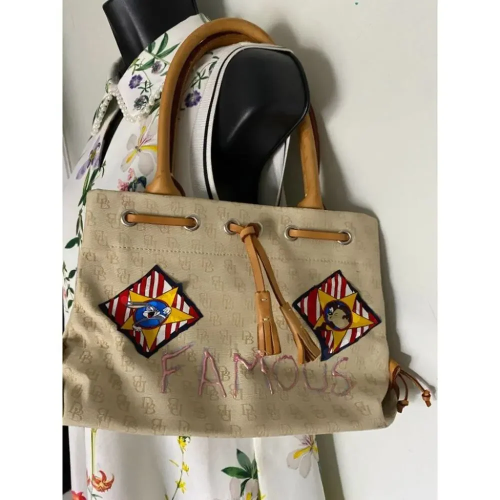 DOONEY & BOURKE Small Handbag Customized Graffiti - Picture 9 of 14